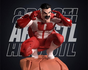 Omni-Man, Invencible - Archivos STL para impresión 3D