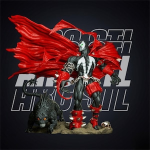 Spawn, Image Comics - Archivos STL para impresión 3D