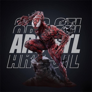 Carnage, Marvel Comics - Archivos STL para impresión 3D