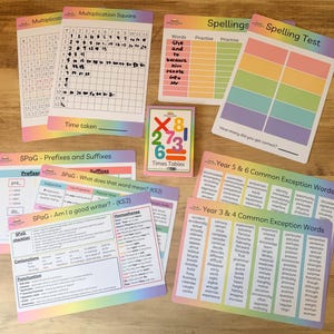 KS2 Bundle - years 3, 4, 5 and 6 - Age 7-11 - English and Maths