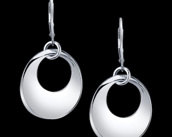 Introduction To Infinity sterling silver infinity ring earrings