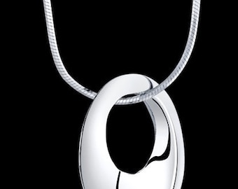 Introduction to Infinity, Too sterling silver infinity ring pendant