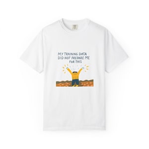 AI Machine Learning-T-shirt | Grappige programmeurshumor, Comfort Colors® 1717