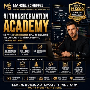 AI Transformation Academy-kurs | AI-automation och agentiska arbetsflöden | Claude Code | Prompt Engineering | AI-affärssystem | Digital Down