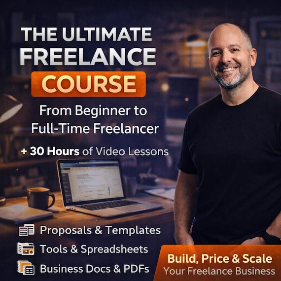 Michael Janda - The Ultimate Freelance Course – Build, Price & Scale a Profitable Creative Business