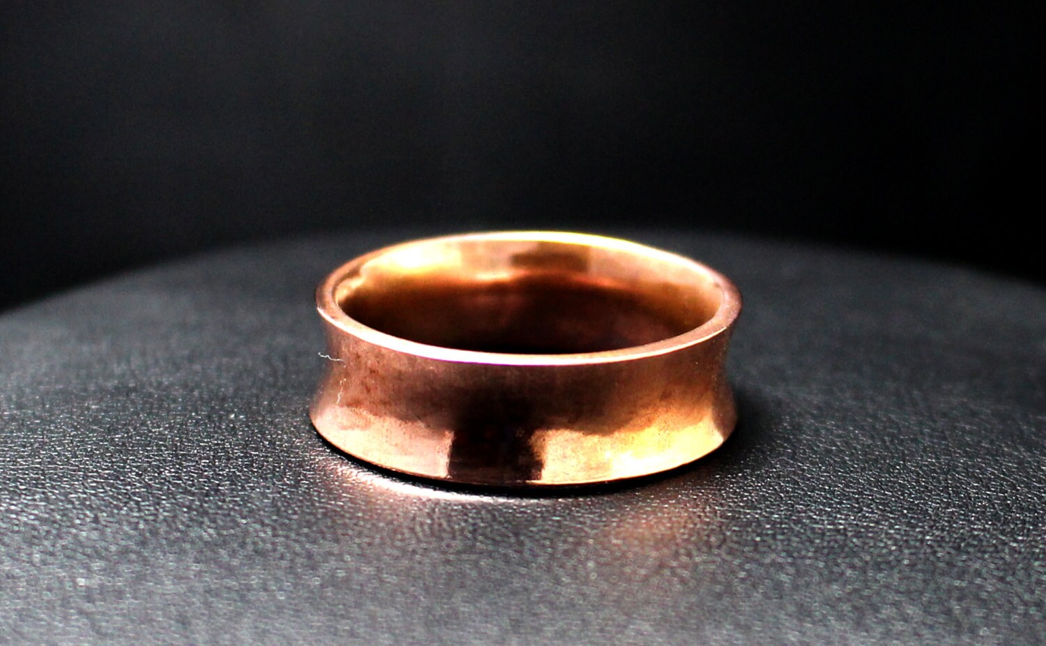 Copper Ring Copper Ring Anticlastic Copper Ring Copper Etsy