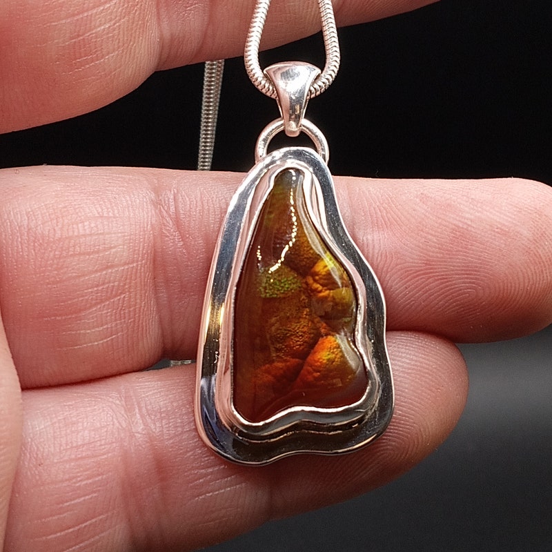 Fire Agate Jewelry - Etsy