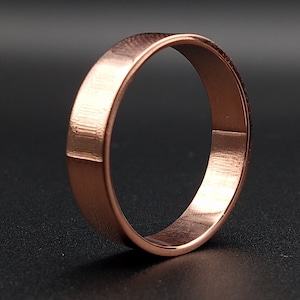 5mm copper ring, Men&#39;s copper wedding ring, Women&#39;s copper wedding, ring copper ring arthritis ring brushed copper ring polished copper ring