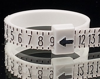 Adjustable Ring Sizer Tool - US Size 19, Jewelry Measurement