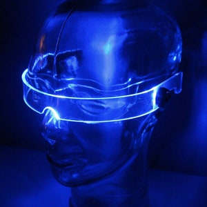 Cyberpunk Customizable LED Glasses 
