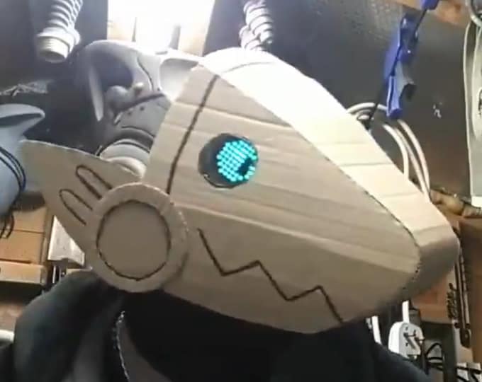Cardboard Protogen Mask PDF *FREE- Link in Description* - Etsy