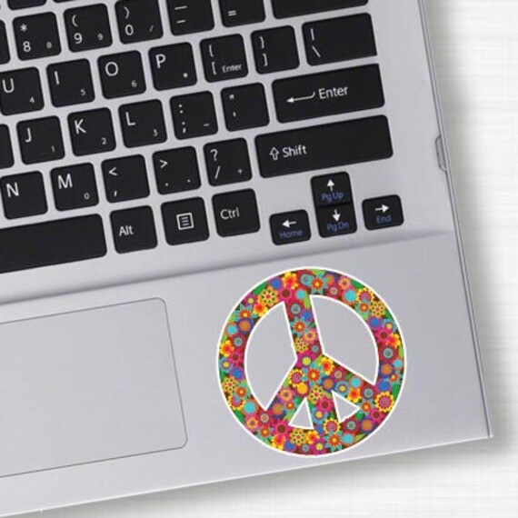 Laptop Sticker Peace Sign Sticker Small Gift Cute Sticker Daisy Sticker Rose Sticker Flower Sticker Floral Peace Sign Sticker Laptop Sticker Peace Sign Sticker Small Gift Cute Sticker Daisy Sticker Rose Sticker Flower Sticker Floral Peace Sign Sticker