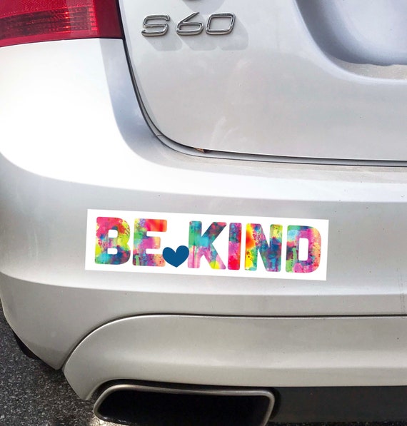 Be Kind Decal Vinyl Bumpe Sticke 5