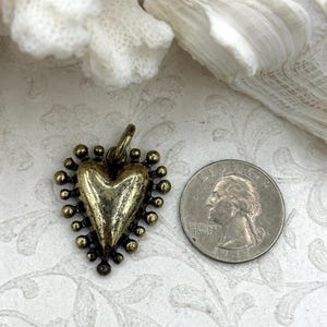Zinc Alloy Textured Heart Charms, Large Heart Pendant, Plated Zinc Alloy Heart Charm, 30mm x 26.5mm, 7 Finishes Available, Fast Ship