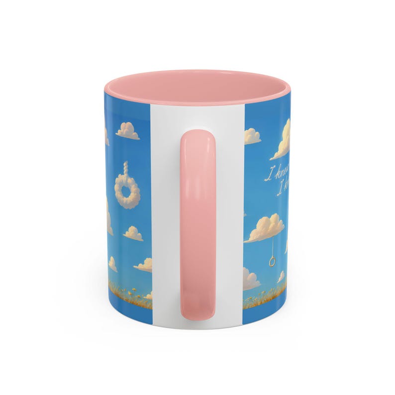 Taza de la habitación de Andy — Lo sabía, te conocía — Taza de café con diseño de nubes inspirada en Toy Story — Regalo para fans de Taylor Swift imagen 5