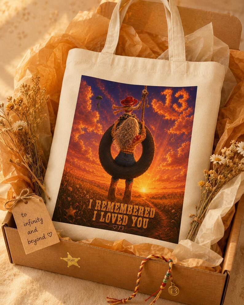 I Knew It I Knew You & I Remembered I Loved You Tote — Swiftie Toy Story 5 Crossover — TS5 画像 8