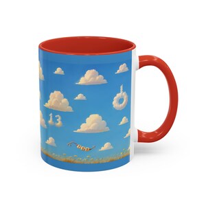 Taza de la habitación de Andy — Lo sabía, te conocía — Taza de café con diseño de nubes inspirada en Toy Story — Regalo para fans de Taylor Swift imagen 8