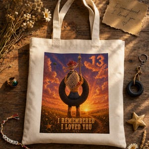 I Knew It I Knew You & I Remembered I Loved You Tote — Swiftie Toy Story 5 Crossover — TS5 画像 7