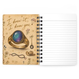 I Knew It I Knew You Spiral Journal — I Remembered I Loved You — Swiftie x Toy Story 5 Notebook — TS5 Gift image 2