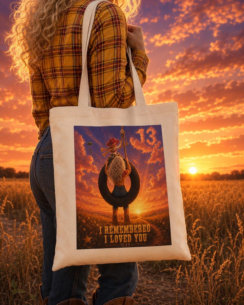 I Knew It I Knew You & I Remembered I Loved You Tote — Swiftie Toy Story 5 Crossover — TS5 画像 6