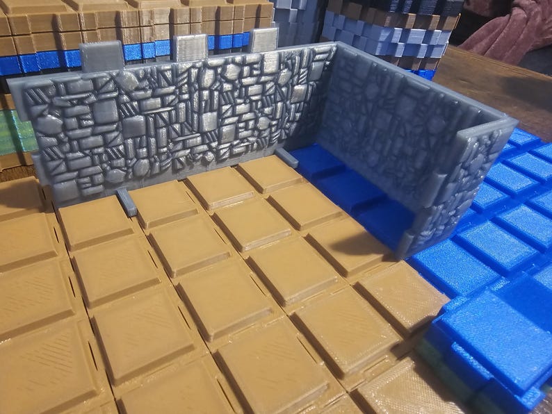 Dungeons and Dragons Stack-able Map Tile 6x6 - Etsy