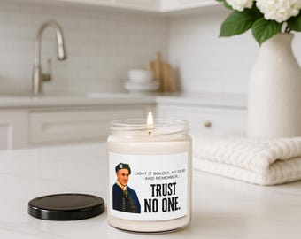 The Traitors Show Scented Soy Candle, Funny Reality TV Gift