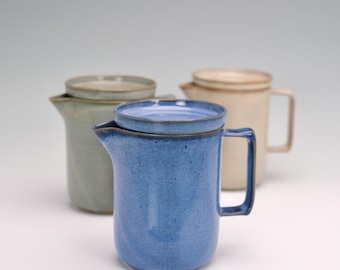 Handmade Ceramic Teapot with Infuser | 20oz | Blue Ridge Pottery by Mudsage Studio