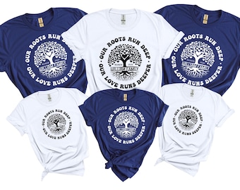 Custom Family Reunion Shirt, Personalized Family T-Shirt, Our Roots Run Deep Shirt, Family Tree Shirt, Gathering Shirt