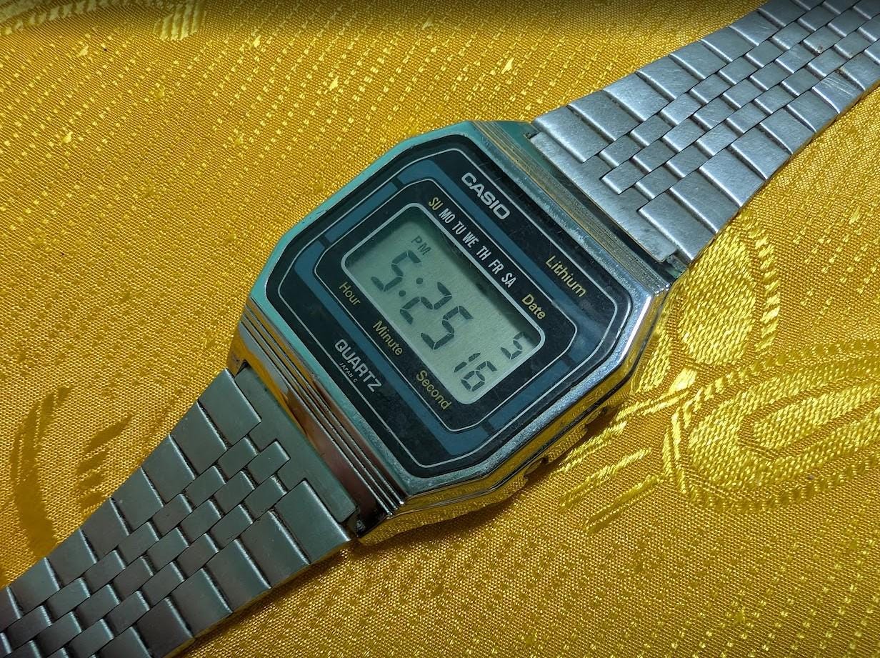 Casio 80s watch - Etsy 日本