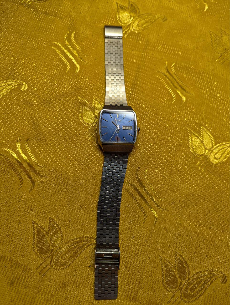腕時計 SEIKO king quartz SEIKO KING QUARTZ Vintage 1979 9721-8010 Men's Watch Gold 34mm New
