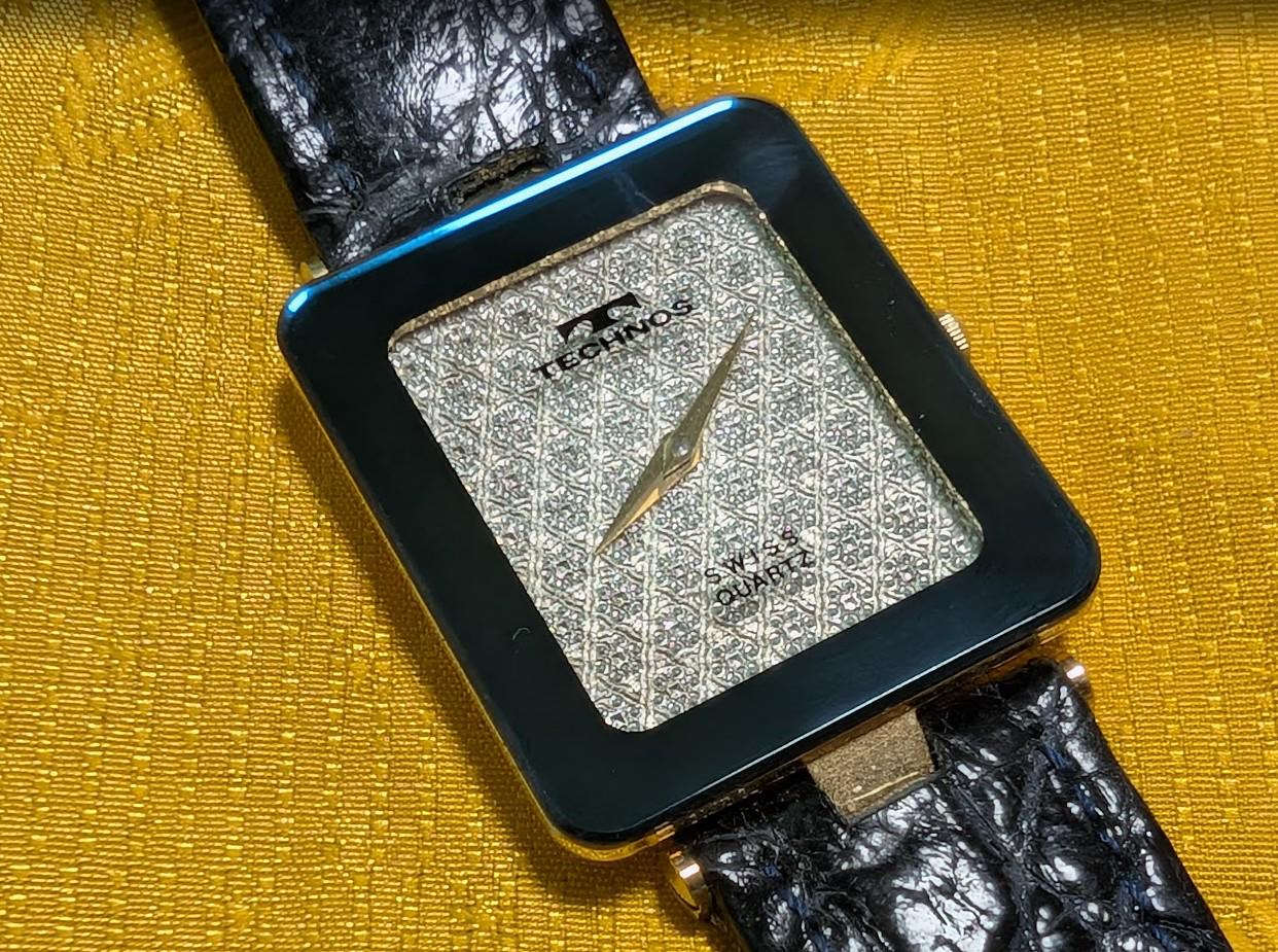 ❤️ Authentic TECHNOS Lady’s 2-Tone Watch Technos Vintage Two Tone Swiss Made 31mm Lady Watch | eBay main image 3