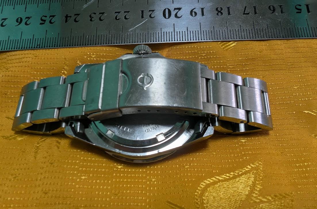 Vintage Elgin Treasure Diver FK-272 Swiss Quartz Watch 350M Diver