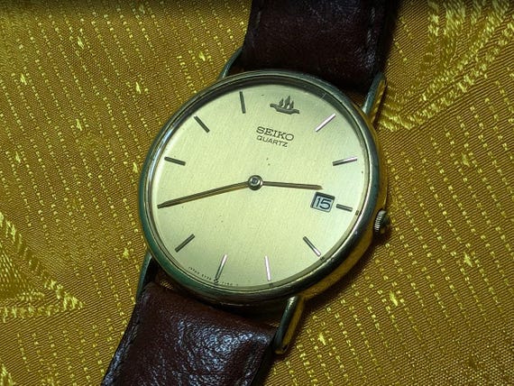 SEIKO 6531-6030 1986年製 薄型 ドレスウォッチ 新品風防 Vintage Seiko Quartz 5Y39-7010 Japan Ultra Thin Minimalist Men