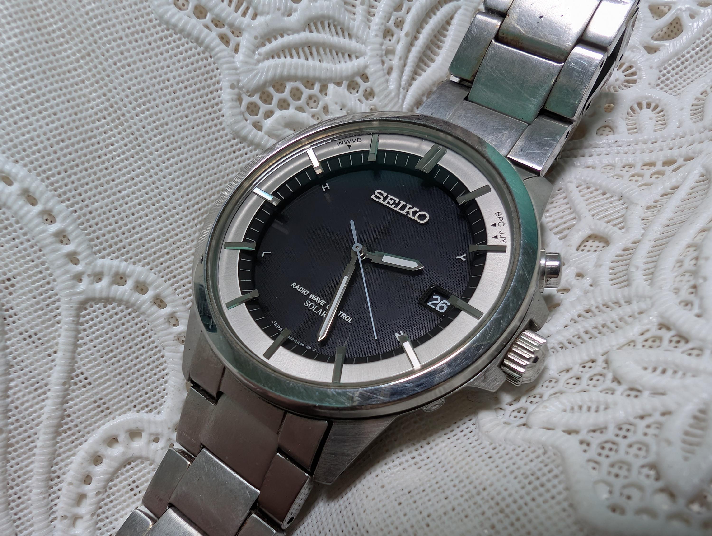 Seiko Radio Wave Control Watch - Etsy