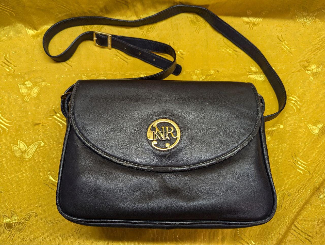 80s仏！NinaRicciモードバッグ NINA RICCI - 90's仏！NINA RICCI！クラシックリーフバッグ！の通販 by