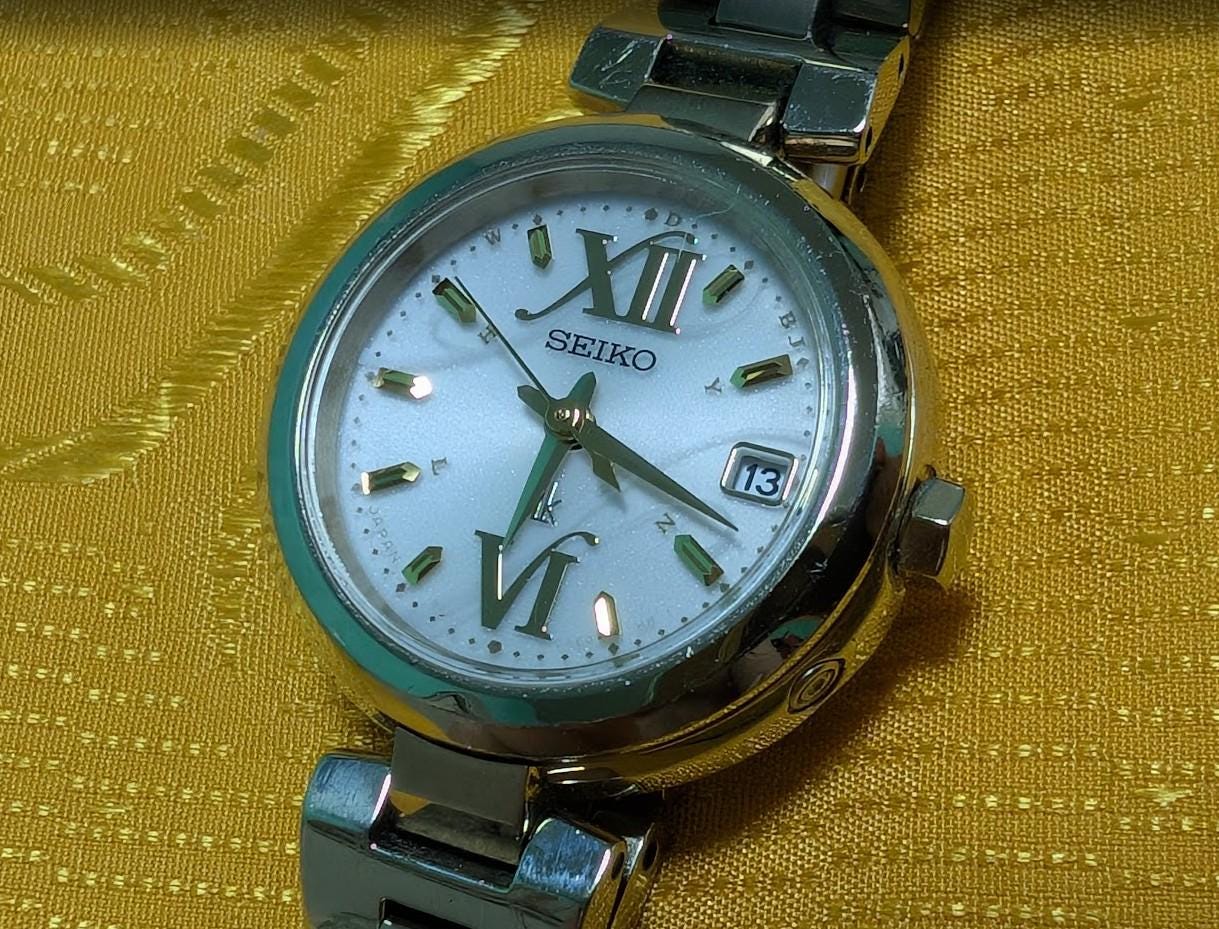 Seiko radio wave control watch - Etsy 日本