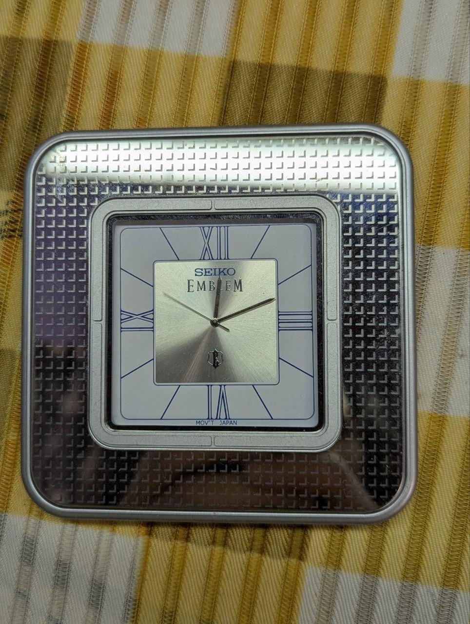 Vintage Seiko Desk Clock - Etsy Canada