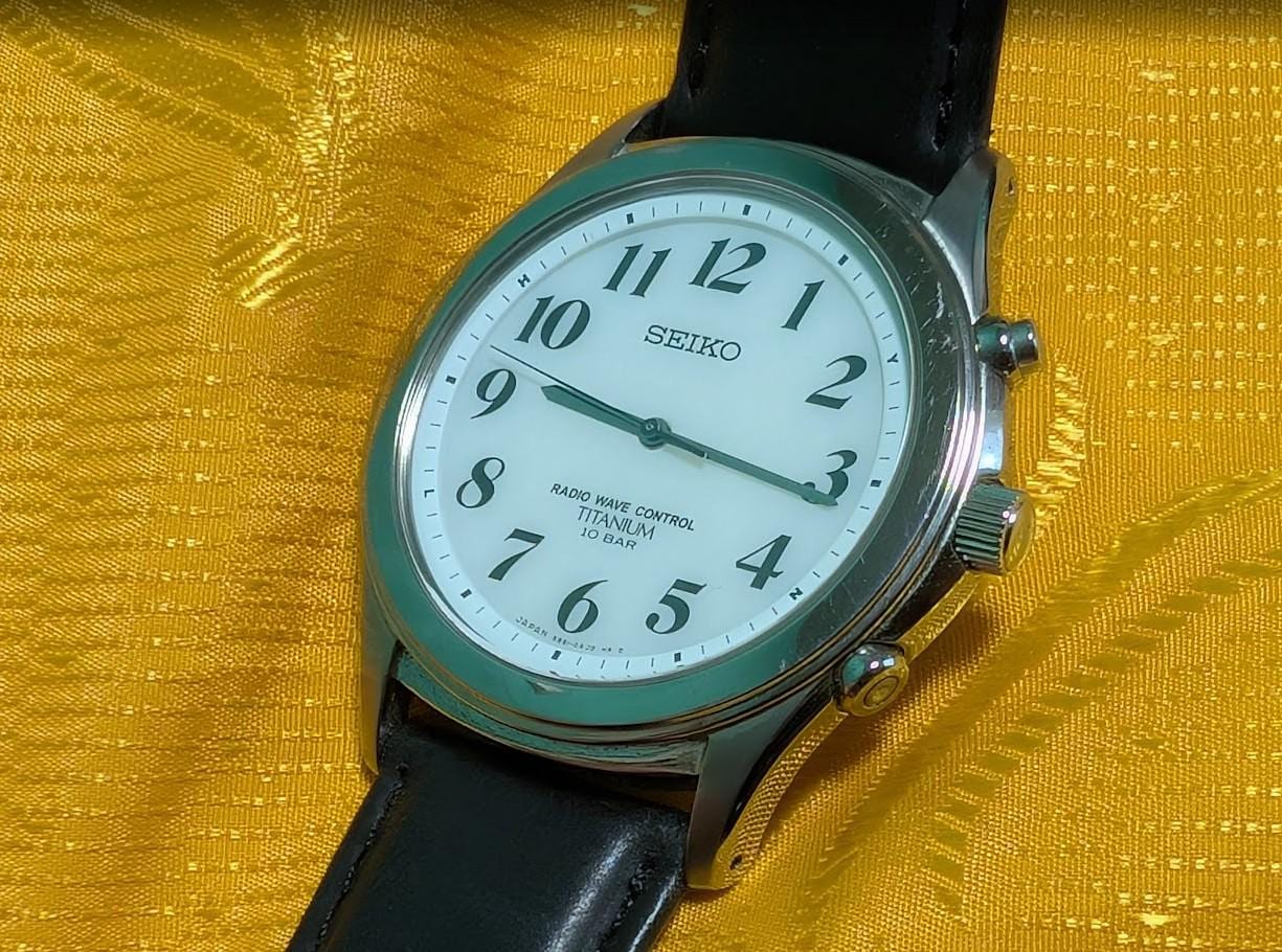 Seiko Radio Wave Control Watch - Etsy