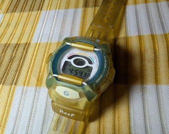 Reloj Casio Baby-G Reef BGR-201 Vintage con batería nueva.