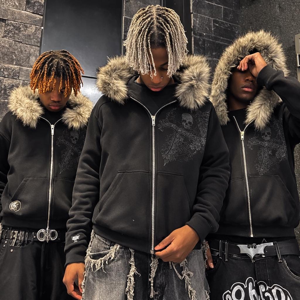 Cyber y2k hoodie - Etsy 日本
