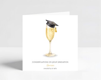 Personalised Graduation Card Son Daughter Granddaughter Grandson