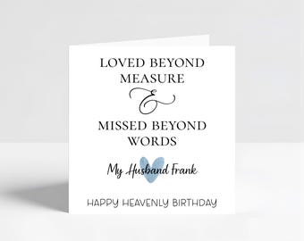 Tarjeta personalizada de feliz cumpleaños celestial