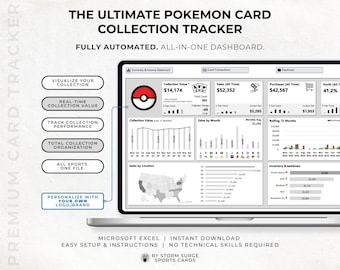 pokemon card collection value tracker Collection Spreadsheet/Tracker with Automatic Pricing and Images : r/PokemonTCG