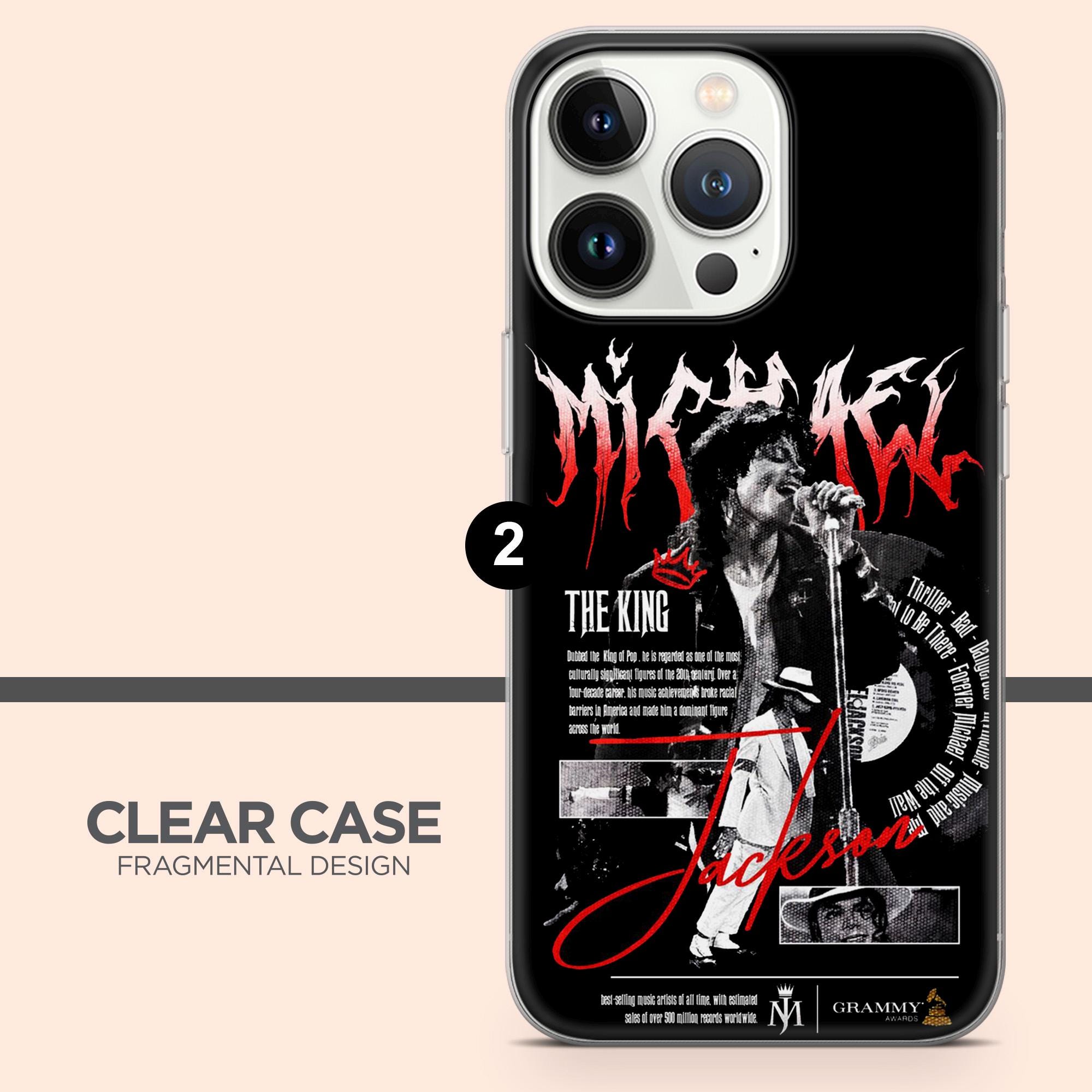 Michael Jackson Phone Case MJ Bad Cover for iPhone 17, 16pro, 15