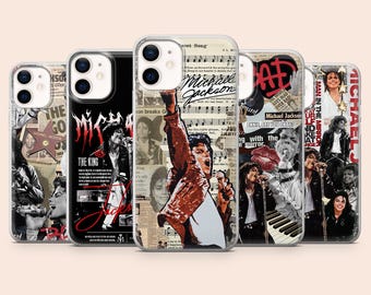 Michael Jackson Phone Case MJ Bad Cover for iPhone 17, 16Pro, 15, 14, 13, 12, Samsung S25, S24, S23, S22Fe, A16, A56, A55, Pixel 10Pro, 9Pro