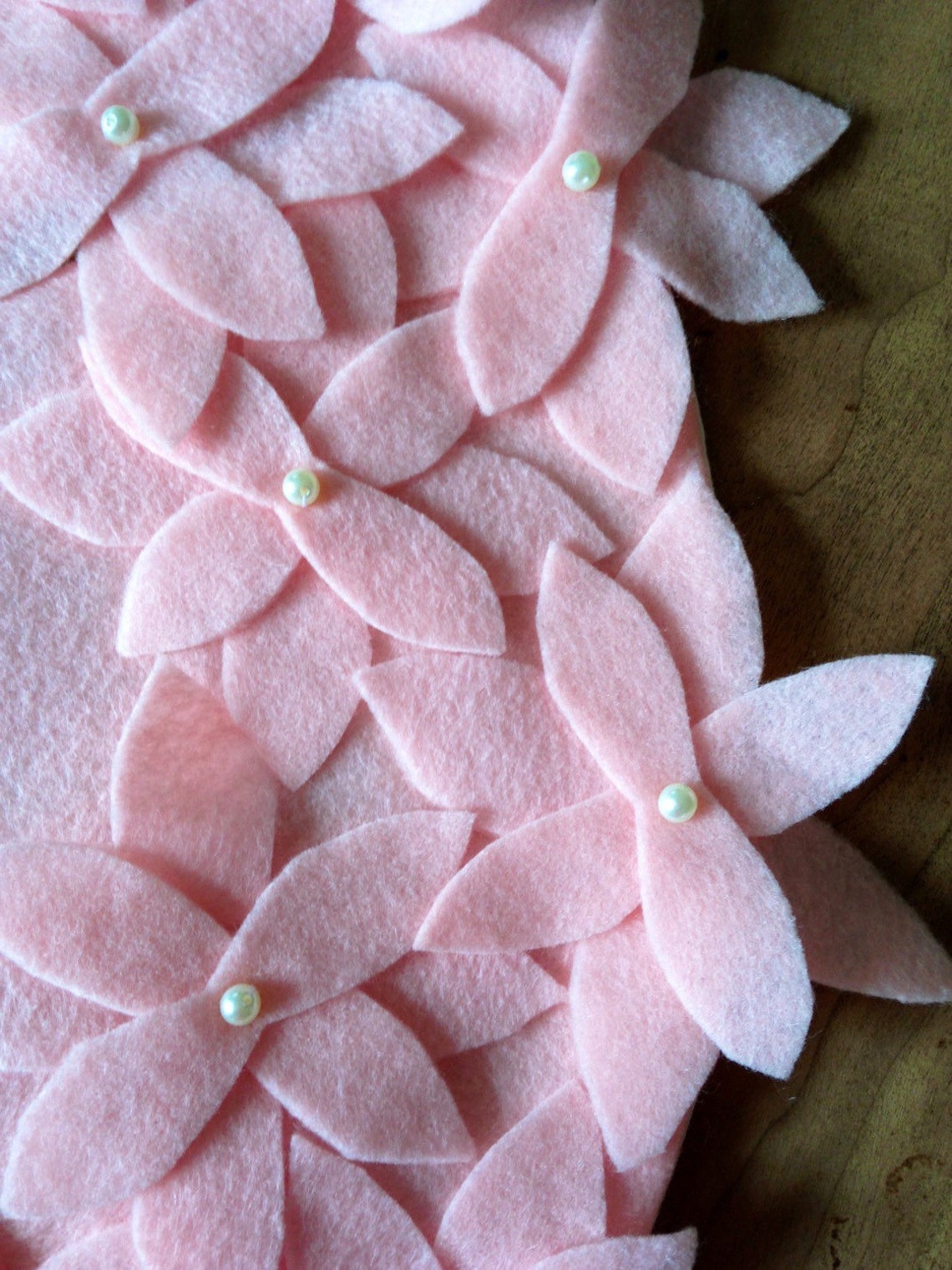 Tree Skirt Pink Felt Small Easter Tree Skirt Christmas Tree Etsy