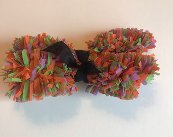 Free Shipping Crepe Paper Fringe, Paper Festooning, Crepe Paper Garland, Crepe Paper Banner Orange Lime Green Purple