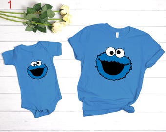 Custom Matching Family Party Shirts, 1st Birthday Squad Tees, Cute Monster Toddler Outfit, Funny Big Bird Baby Onesie, 90s Character