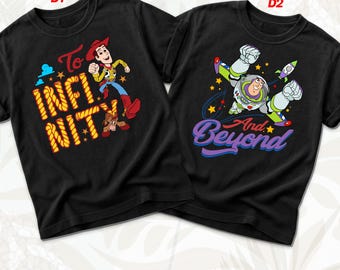 Toy Story Shirt, To Infinity and Beyond Shirt, Buzz Lightyear Shirt, Woody Shirt, Disney Shirt Kids, Disney Trip Shirt, Disney Park Shirt