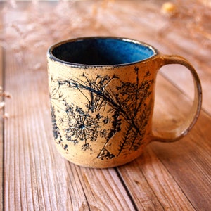 Blue Colorado Wildflower Mug